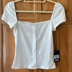 White Reformation Lulu Top